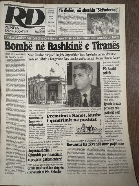 Rilindja Demokratike 1997-10-11